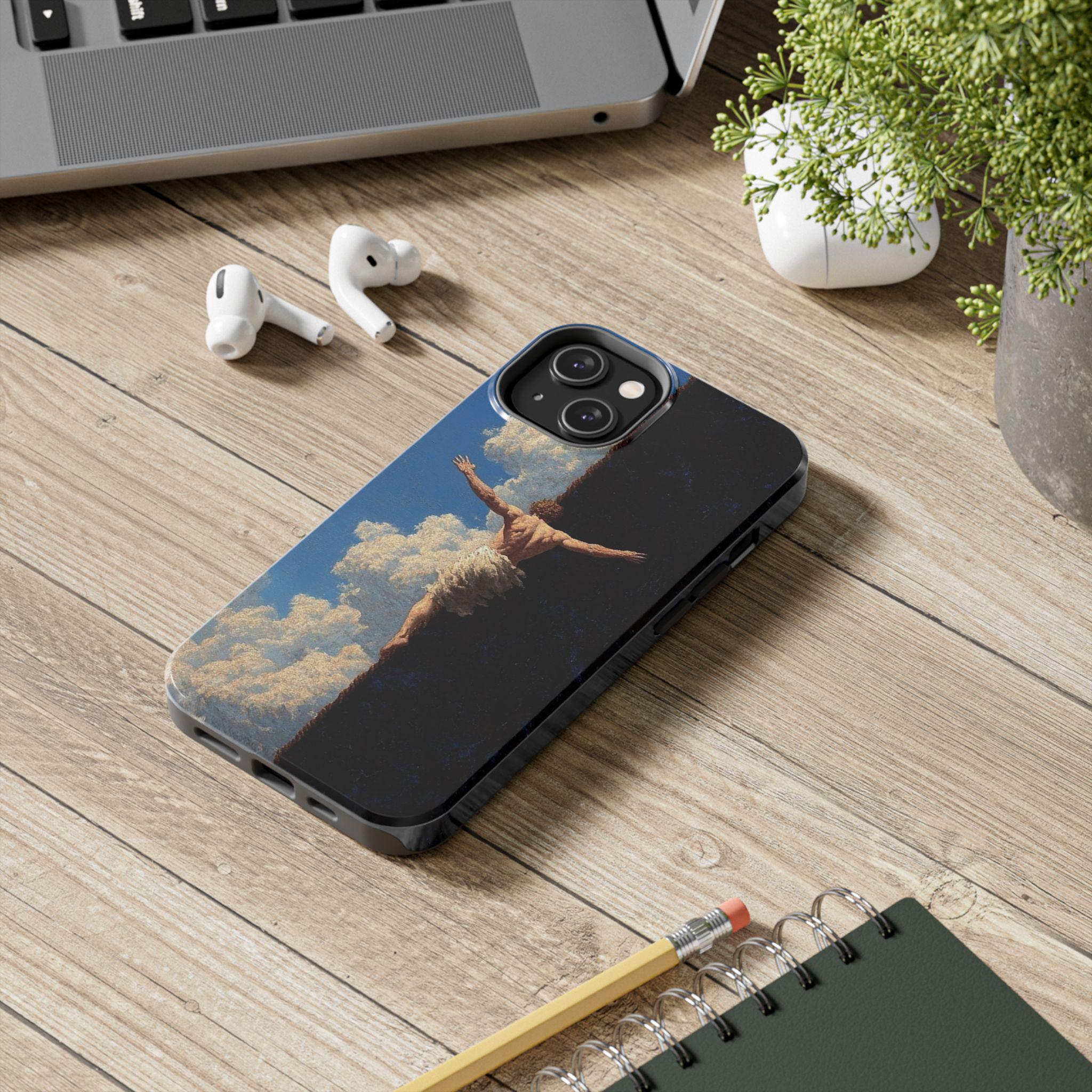 Classical Figure Sky Art Phone Case | Tough Phone Case