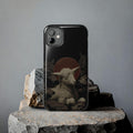 Lamb Among Wolves phone case | dark surreal animal artwork
