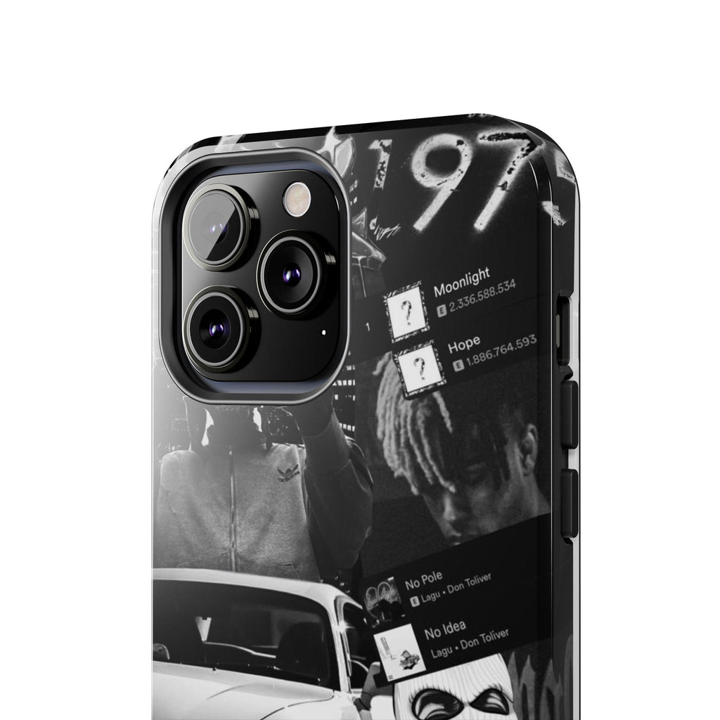 Black White Collage phone case | Car Graffiti Sticker Art