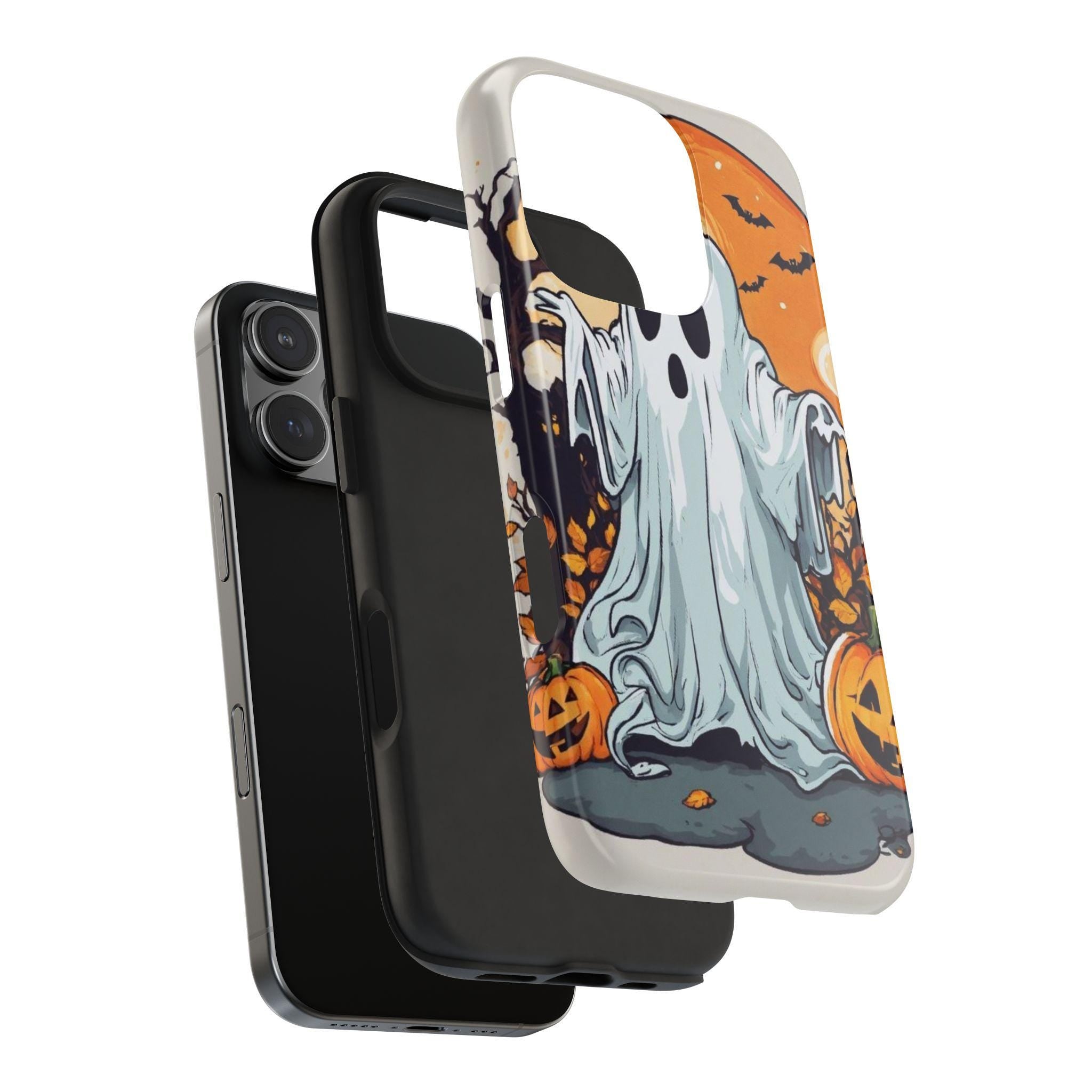 Cute Ghost Halloween Phone Case | Pumpkin Spooky Fall iPhone Cover