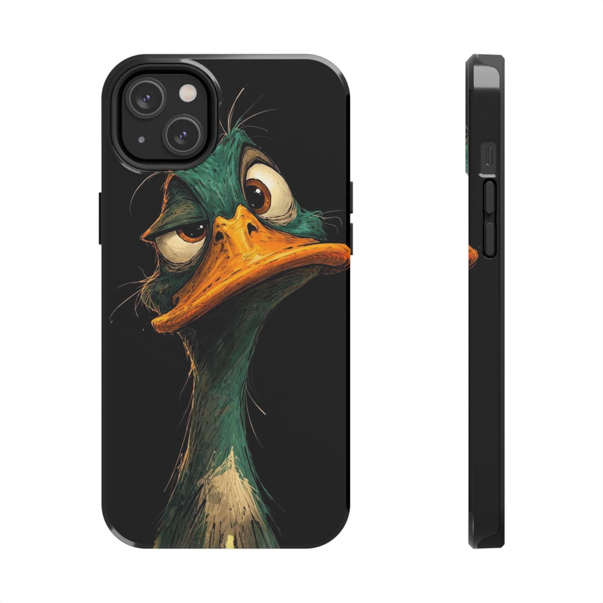 Sassy Duck Illustration Phone Case | Tough Protective Cover