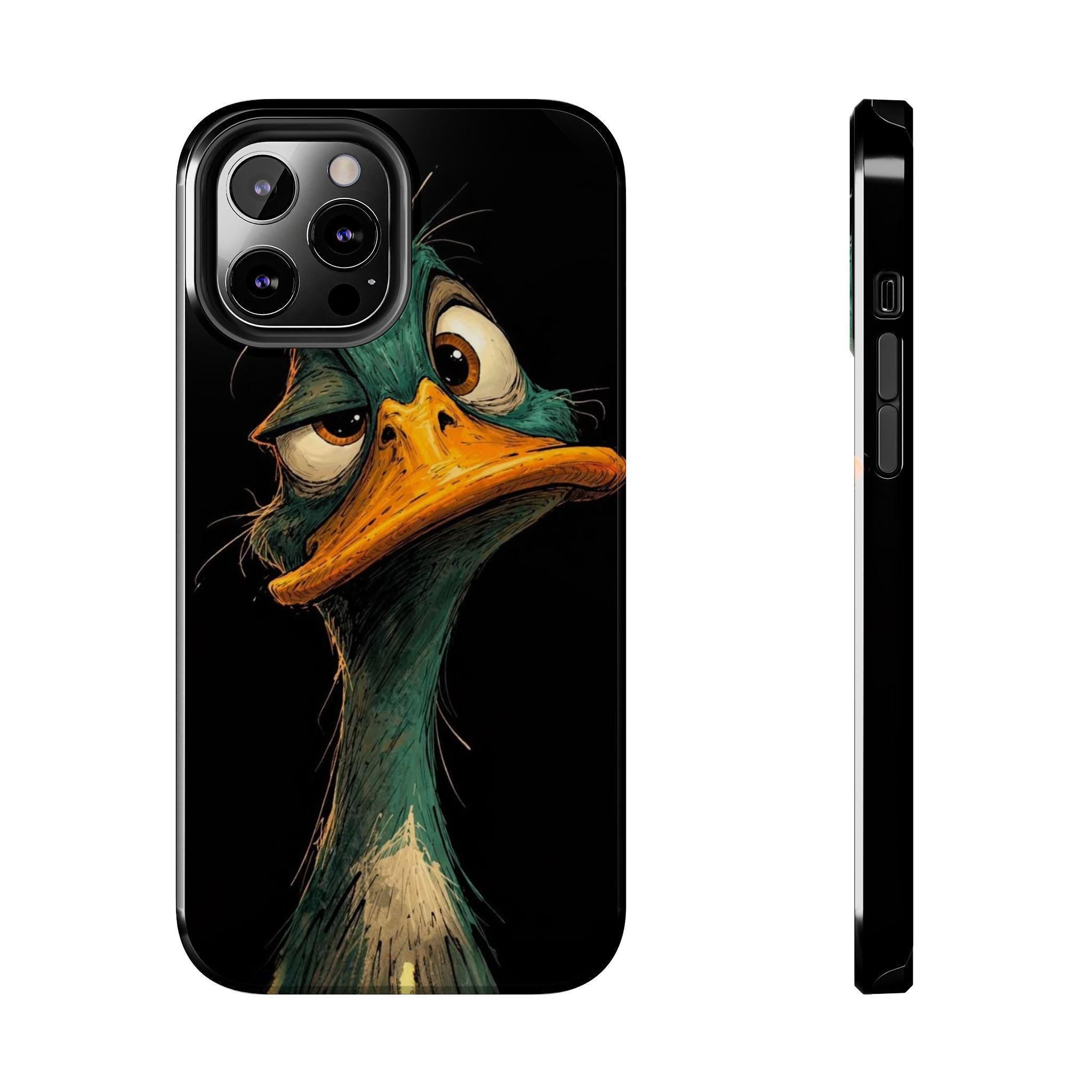 Sassy Duck Illustration Phone Case | Tough Protective Cover