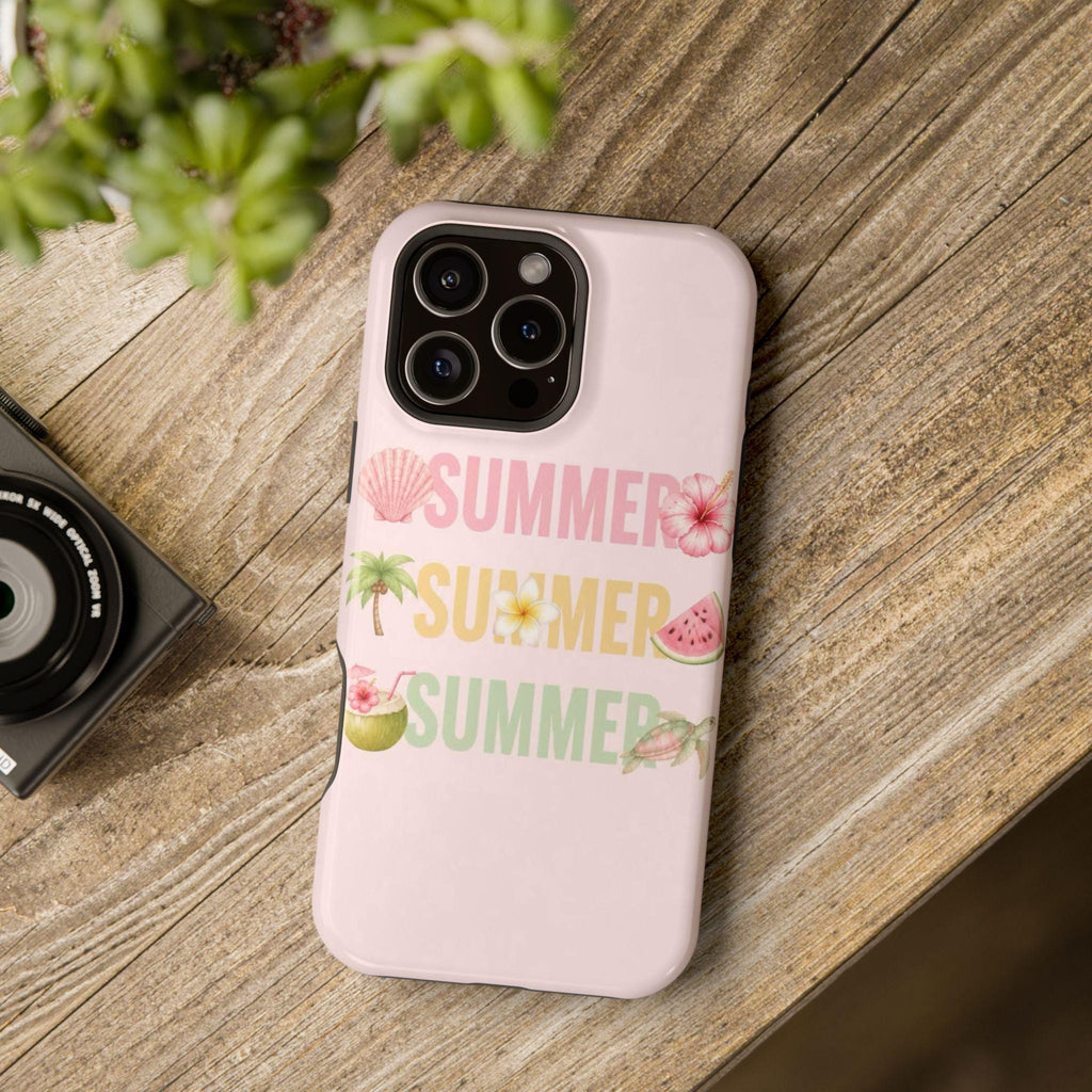 Summer Tropics phone case | Magnetic impact-resistant case