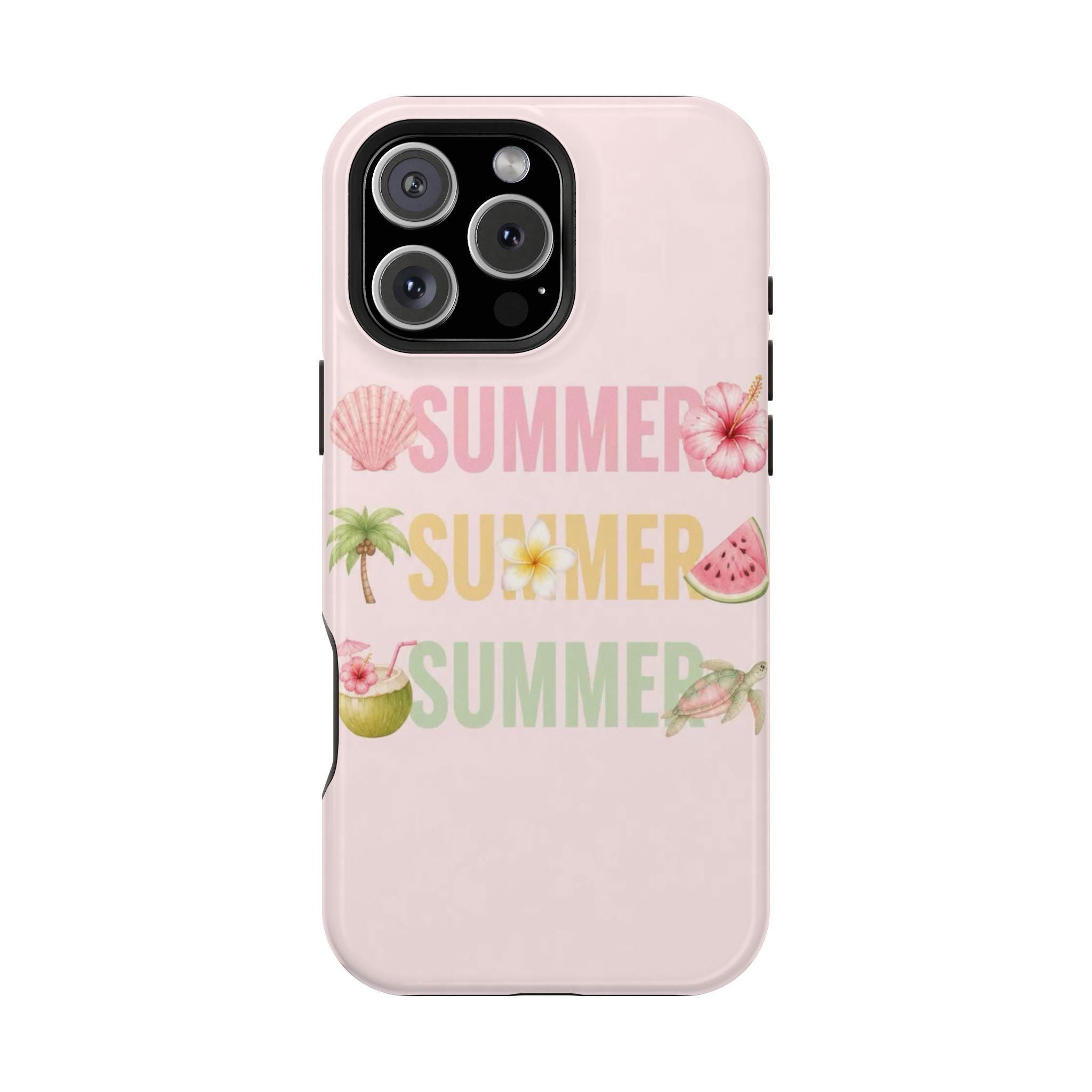 Summer Tropics phone case | Magnetic impact-resistant case