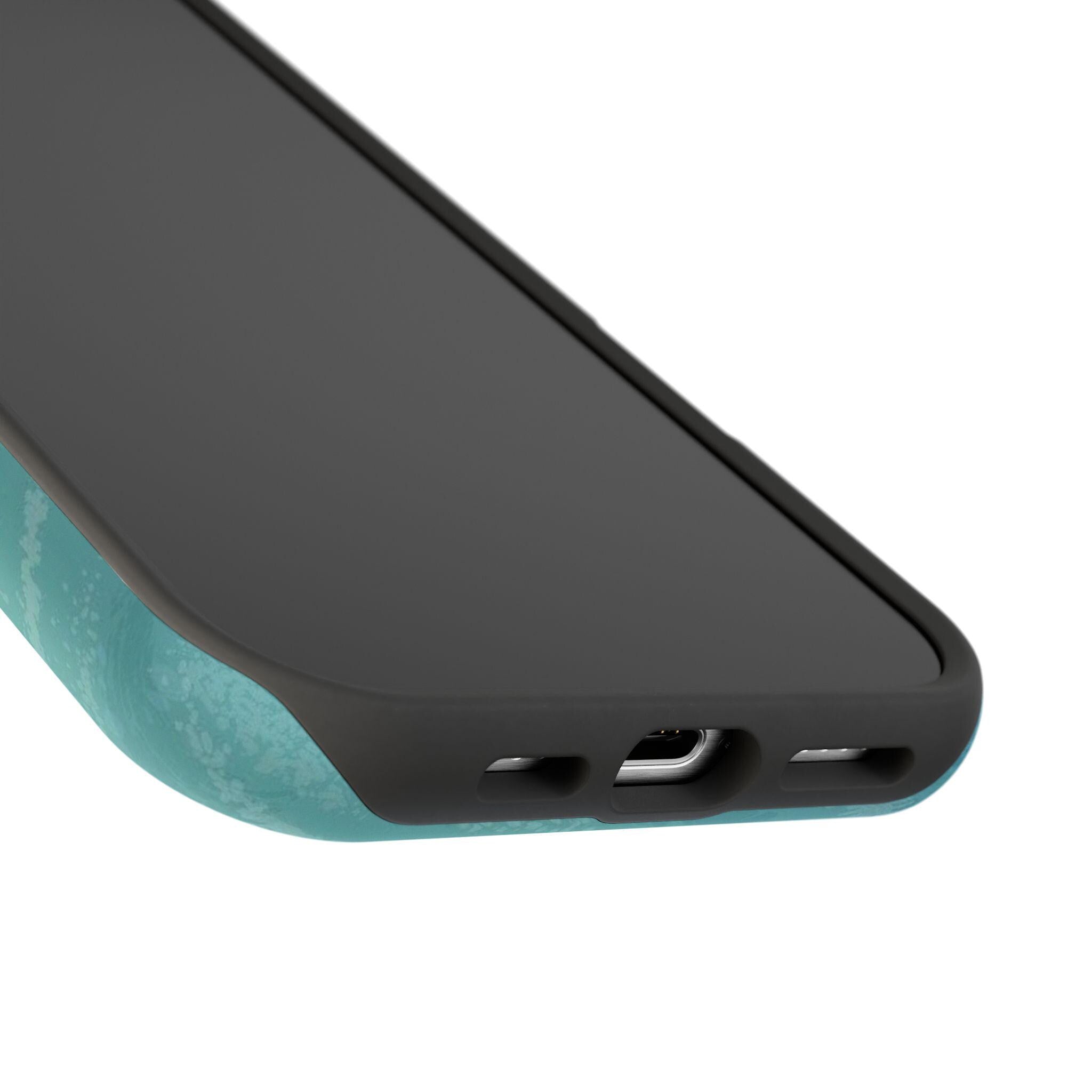 Beach Day Illustration Phone Case | Ocean Waves Magnetic Impact-Resistant Case