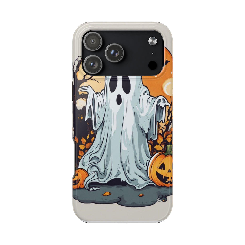 Cute Ghost Halloween Phone Case | Pumpkin Spooky Fall iPhone Cover