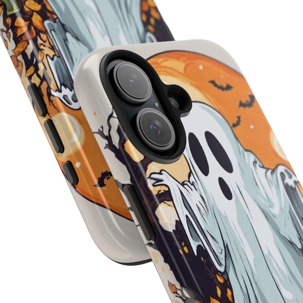 Cute Ghost Halloween Phone Case | Pumpkin Spooky Fall iPhone Cover