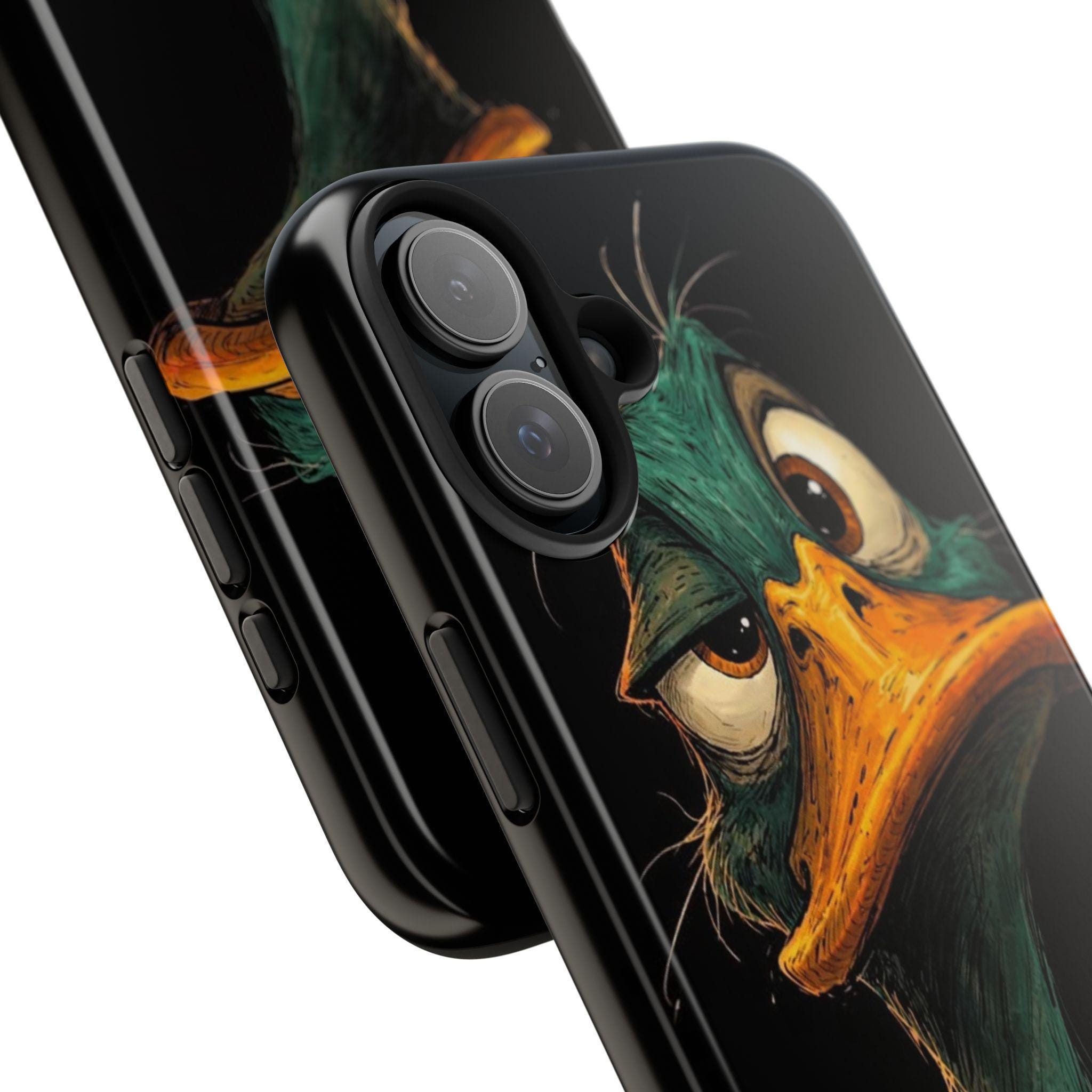 Sassy Duck Illustration Phone Case | Tough Protective Cover