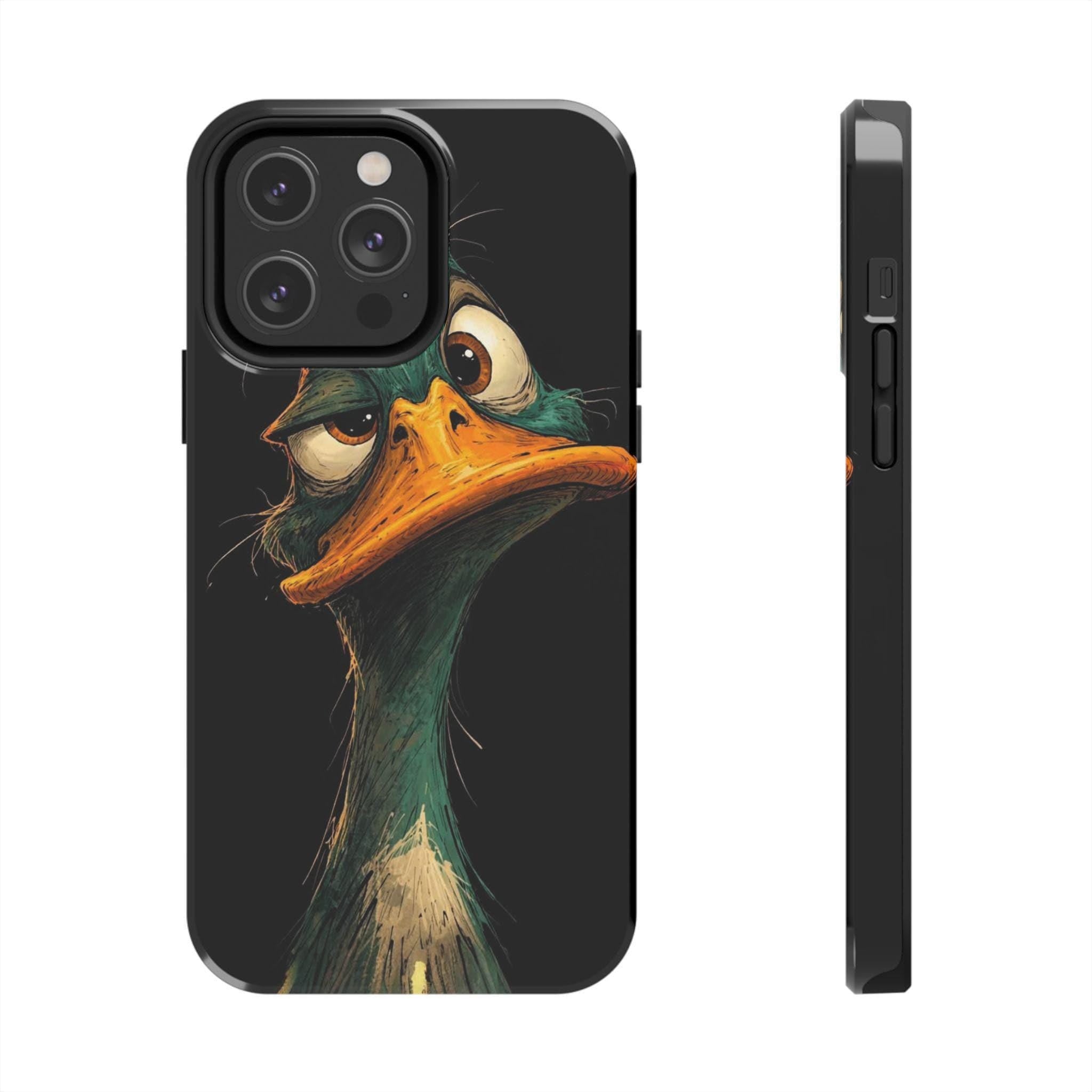 Sassy Duck Illustration Phone Case | Tough Protective Cover