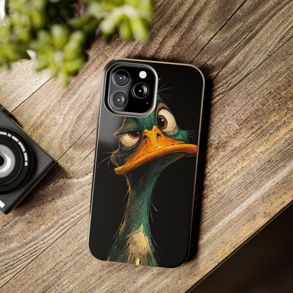 Sassy Duck Illustration Phone Case | Tough Protective Cover