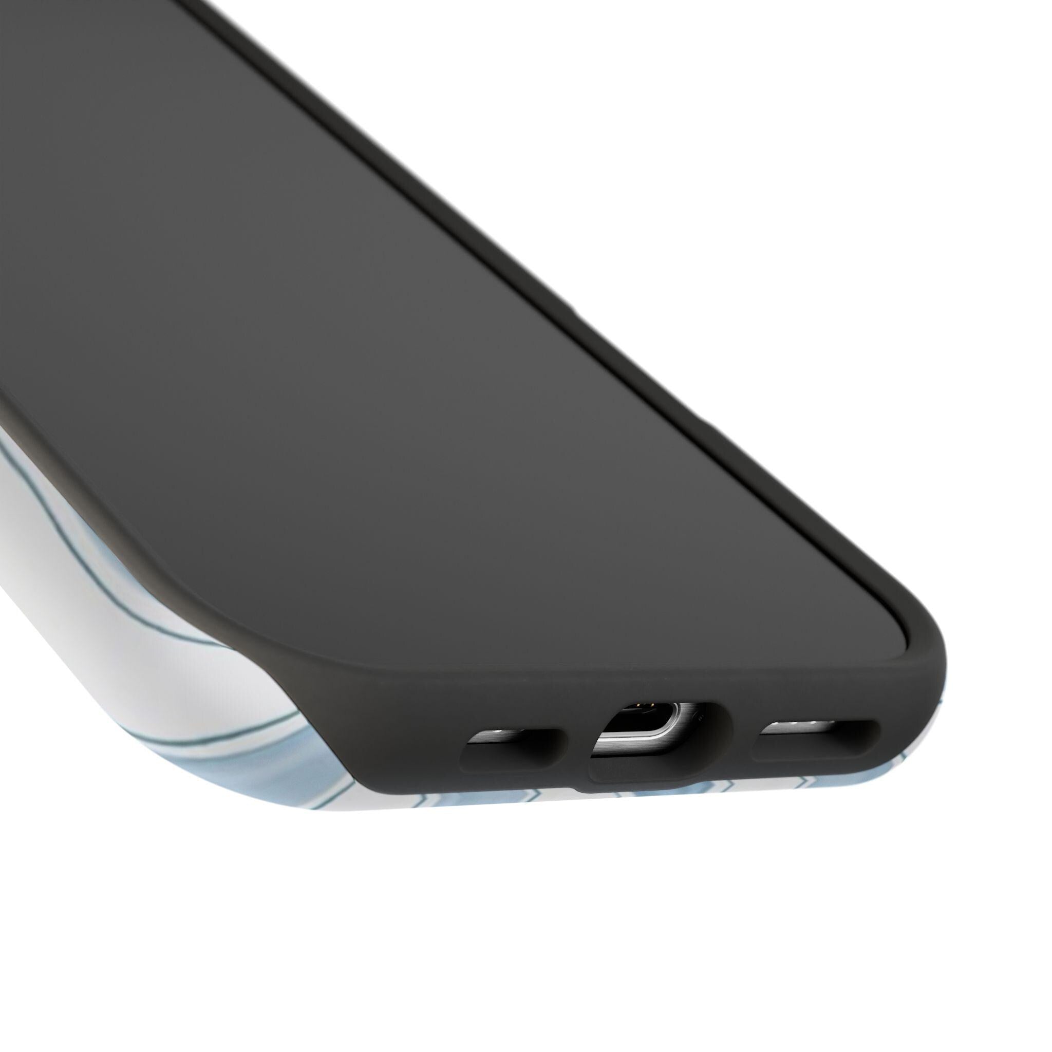 Blue Whale Illustration Phone Case | Magnetic Impact-Resistant Case