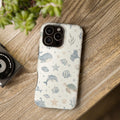 Watercolor Sea Creatures phone case | magnetic impact-resistant case